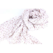 Printed pink Scarves/Scarf